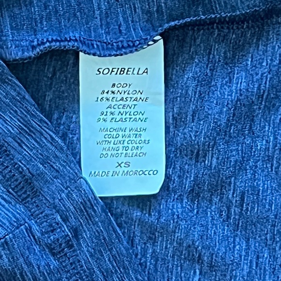 Sofibella Long Sleeve Tennis Top - Picture 3 of 7